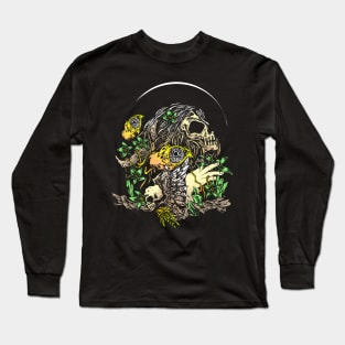 Indian Skull Long Sleeve T-Shirt